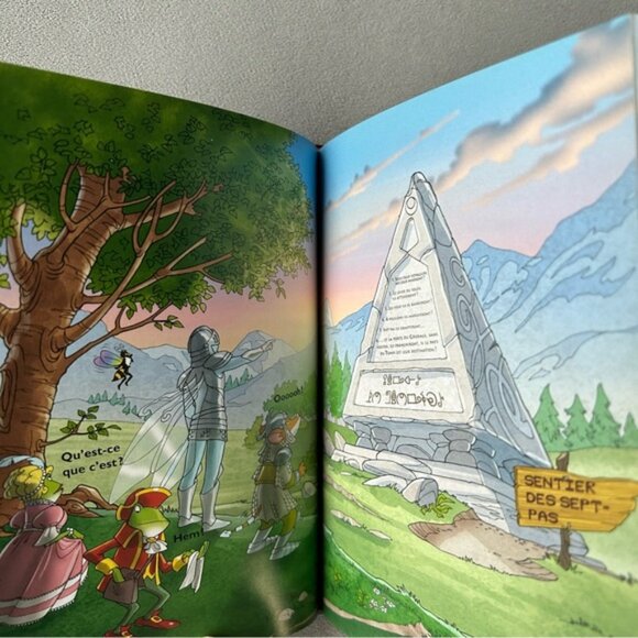 FRENCH ~ Geronimo Stilton ~ Le royaume de lhorloge magique ~ Hardcover - Picture 5 of 6